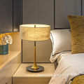 Modern Fabric Desk Lamp Bedroom Bedside Night